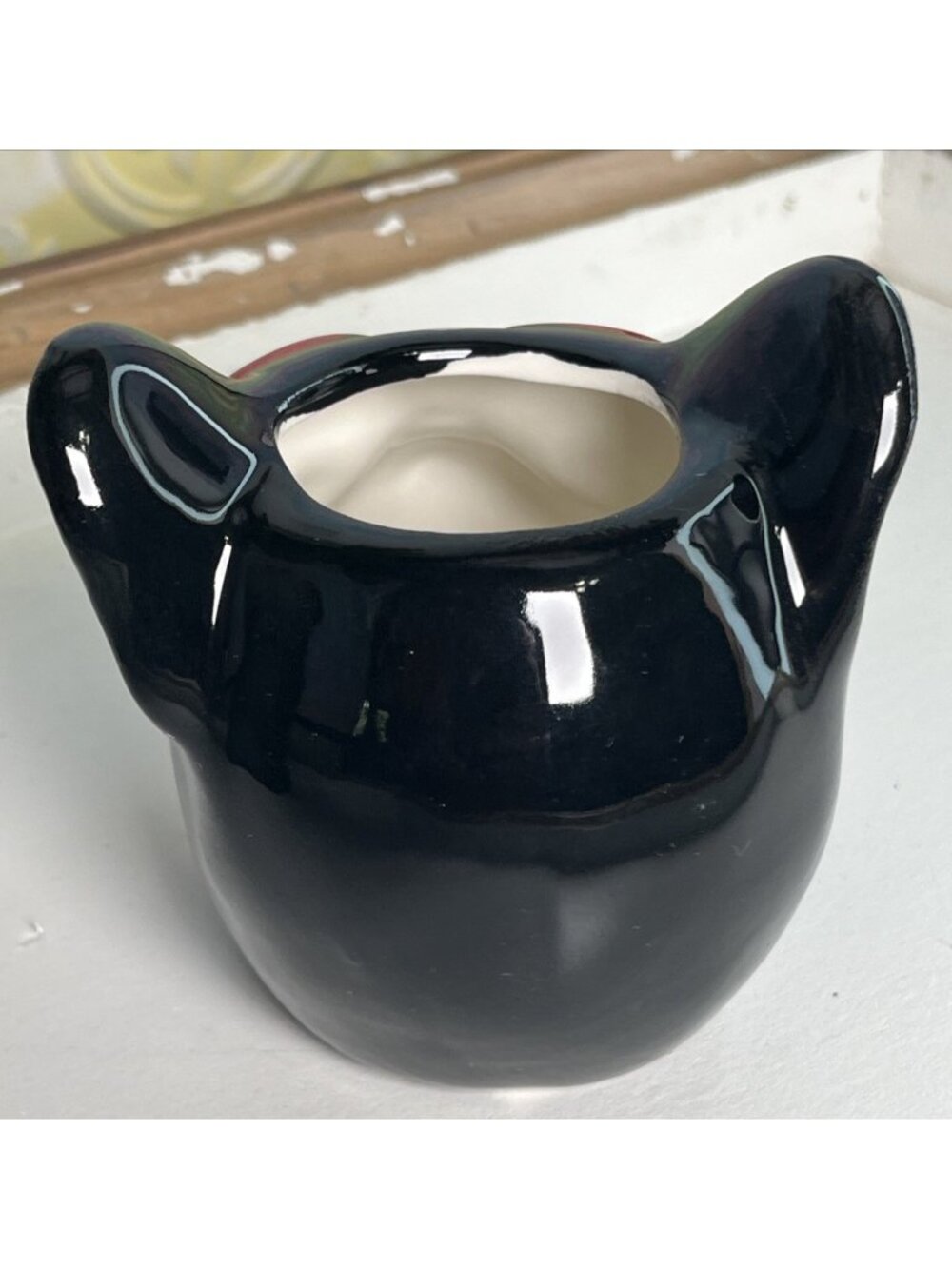 BOSTON TERRIER Succulent Planter Black/White Dog Planter Christmas Projects U52 - Picture 6 of 12